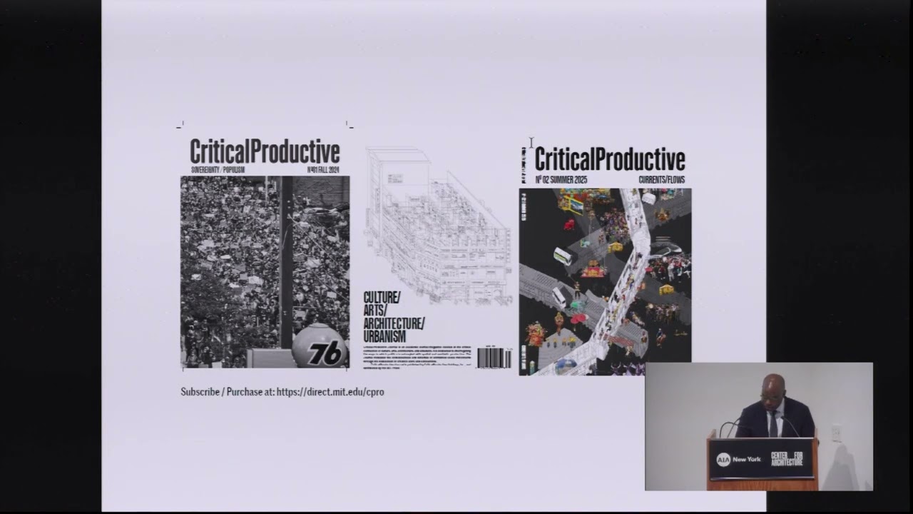 J. Max Bond Jr. Lecture: A Dialogue on Legacy in Practice