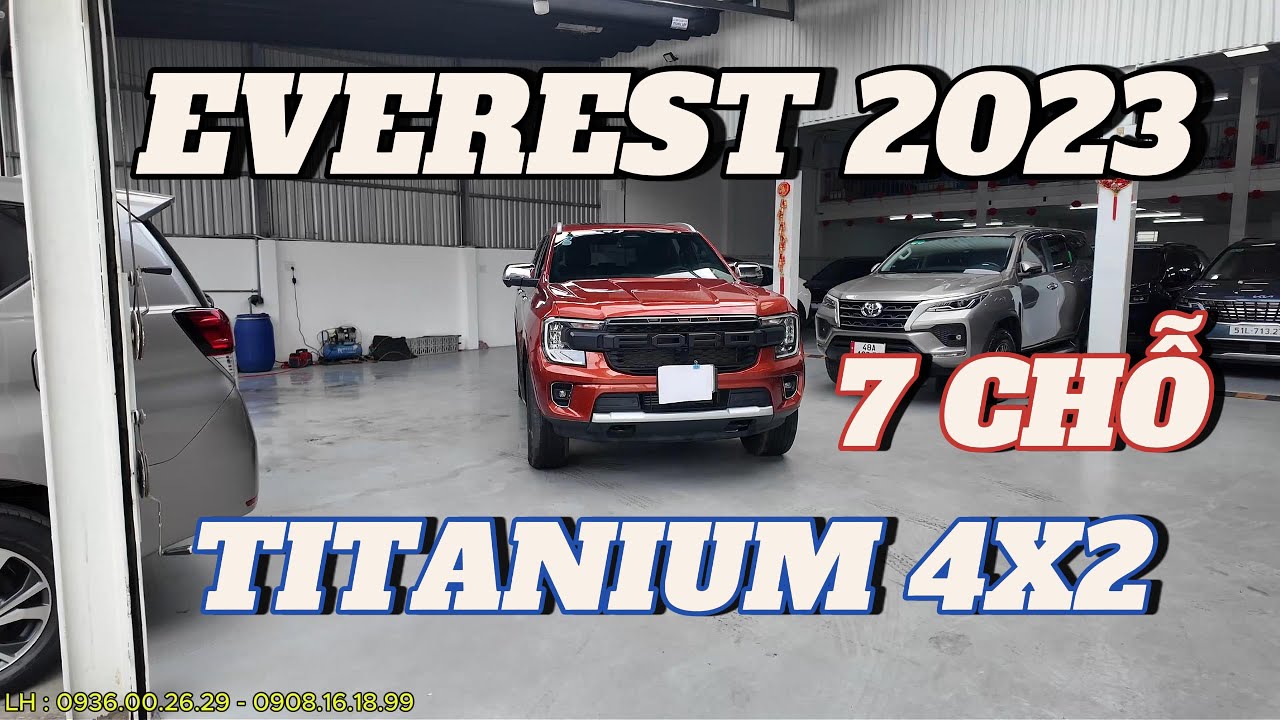 Vua Gầm Cao - Ford Everest 2.0 Titanium Dầu Turbo 2023 Full công nghệ SX.2023