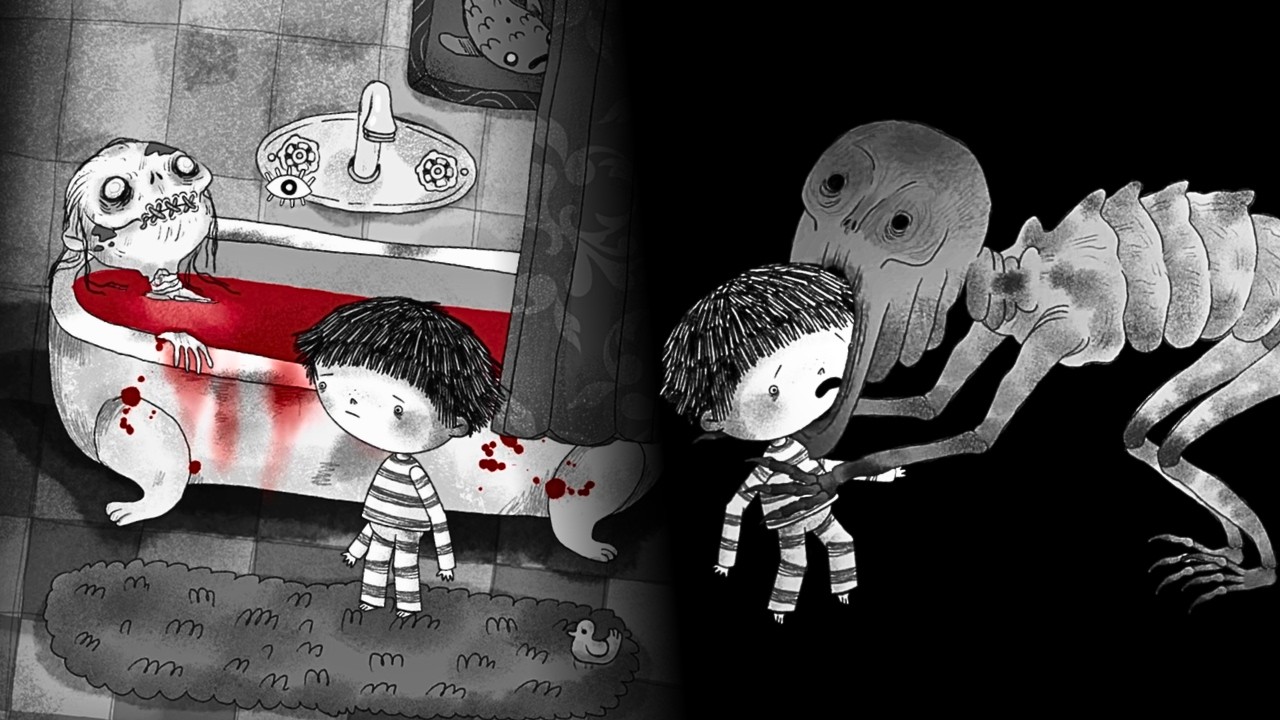 A Gory Horror Game Where We Escape A House Stuck in a Loop