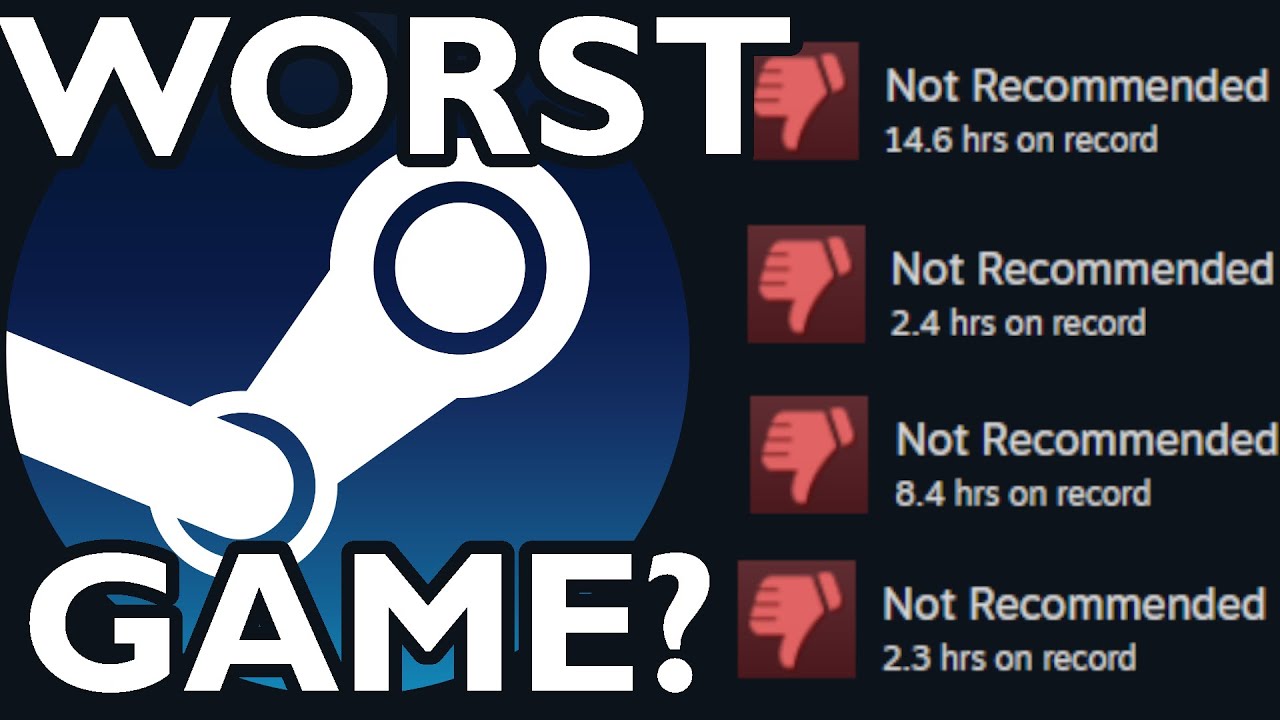 I found the worst game on Steam ... 'Garbage' game