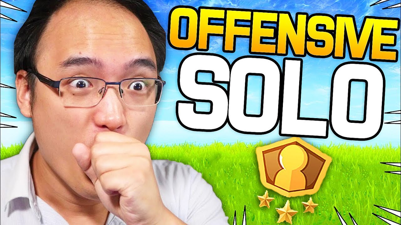 MODE COMPÉTITIF *OFFENSIF SOLO* SUR FORTNITE BATTLE ROYALE !