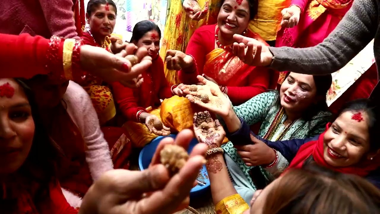 Roshan and Apekshya Haldi and Mehendi