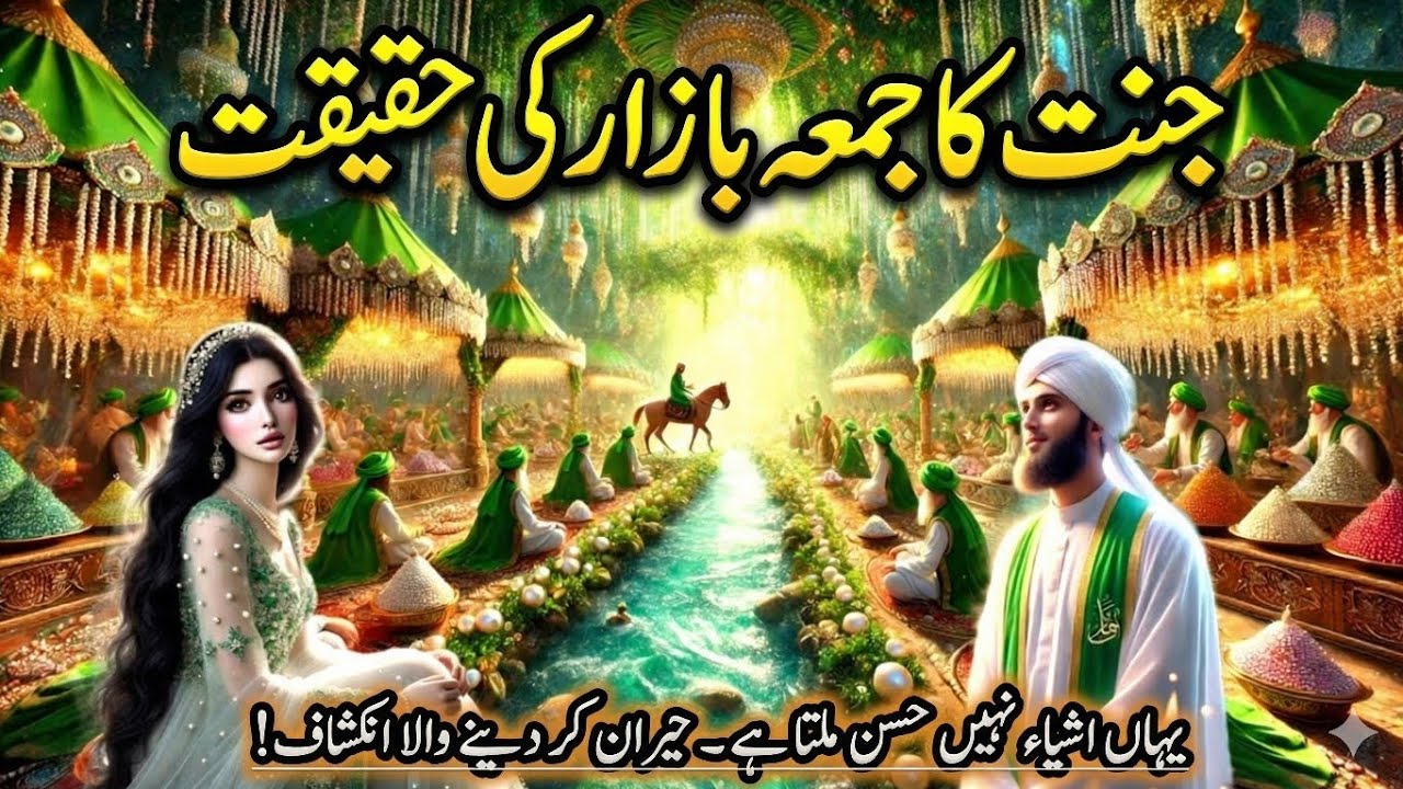 Jannat Ka Jummah Bazaar: Kya Hai, Kahan Lagta Hai? | Jannat Ki 72 Hoorein Ka Raaz