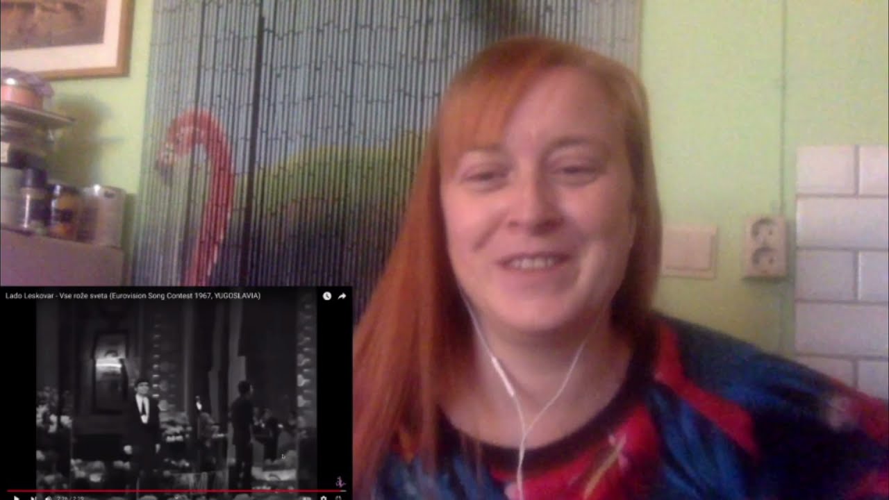 Reaction video - Yugoslavia 1967 - Lado Leskovar - Vse rože sveta - Eurovision Song Contest
