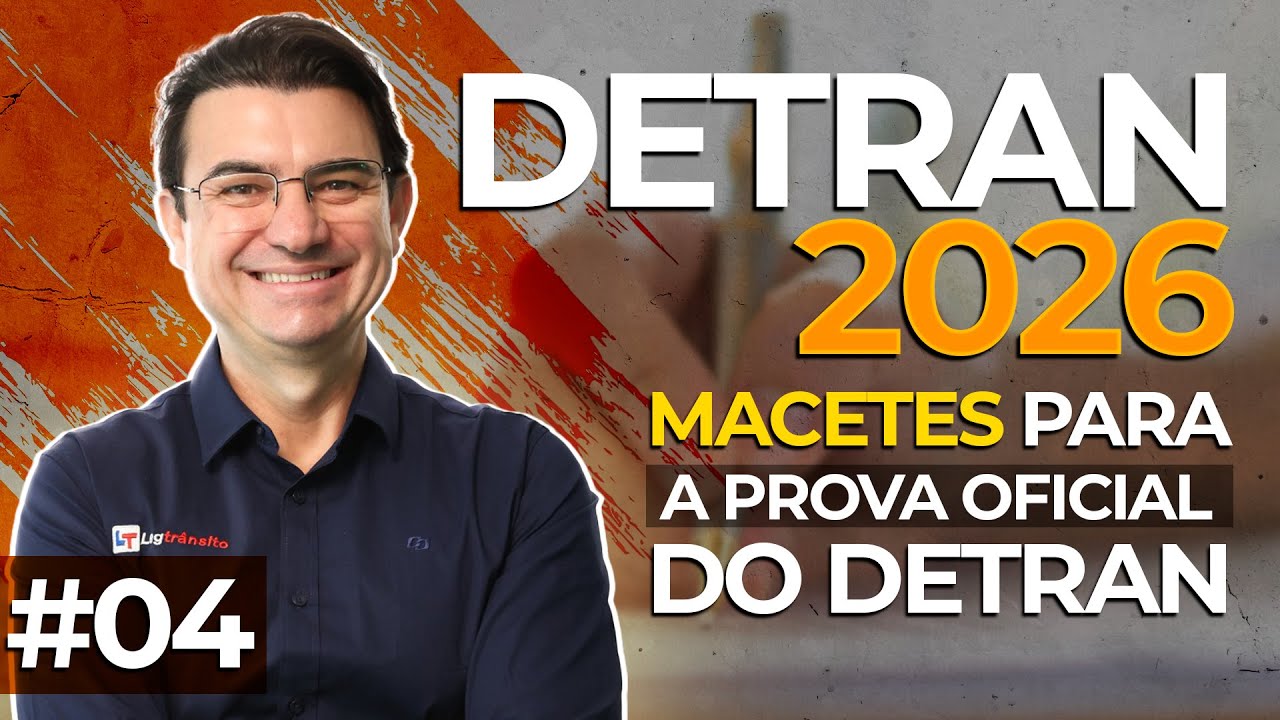 Super Macetes Para a prova Oficial do DETRAN #04 #legtransito #ronaldocardoso
