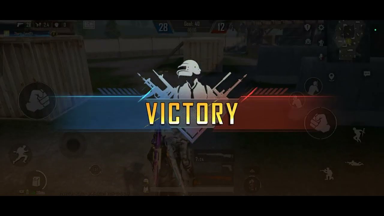 TDM room match 1 vs 2 m24 😈🔥😉 round 2