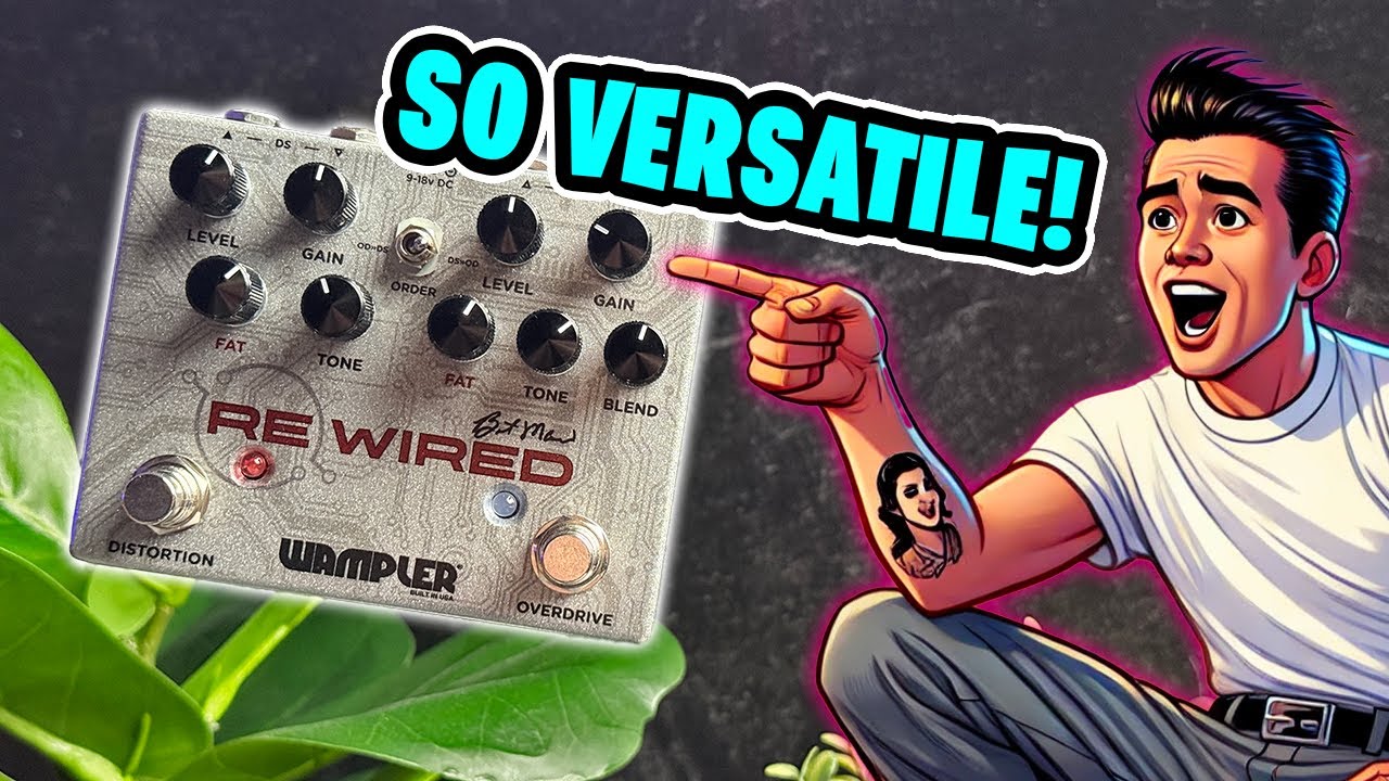 Wampler Rewired Dual Overdrive | Brent Mason Signature