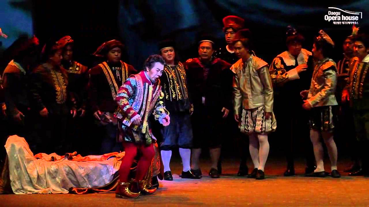 고성현 - 'Povero Rigoletto...Cortigiani, vil razza dannata', Daegu Opera house, Korea