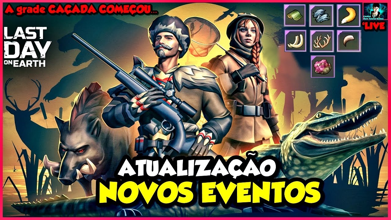 ●NOVO EVENTO &Eacute;PICO! ATUALIZA&Ccedil;&Atilde;O Instinto de CA&Ccedil;ADOR COMPLETO 👁 Last Day on Earth UPDATE
