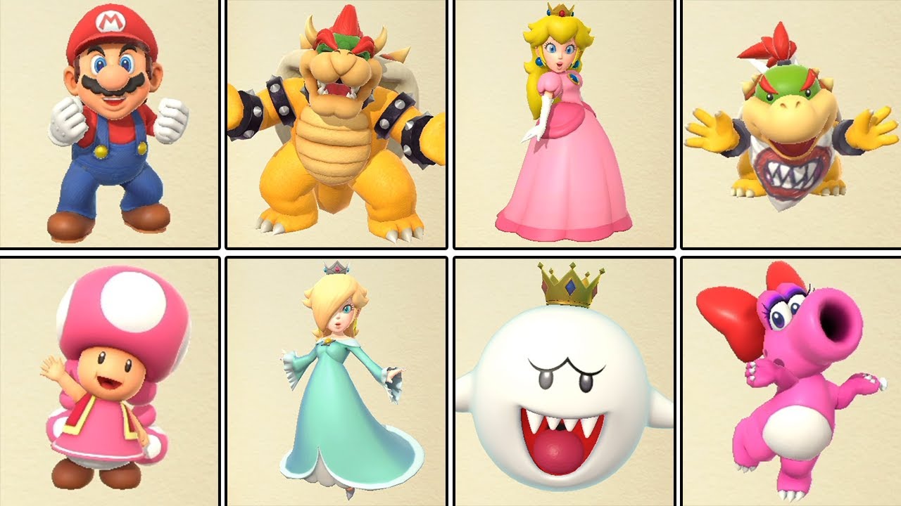 マリオパーティスーパースターズ【Switch】全キャラボイス＋モーション集(図鑑) まとめ  ニンテンドースイッチ