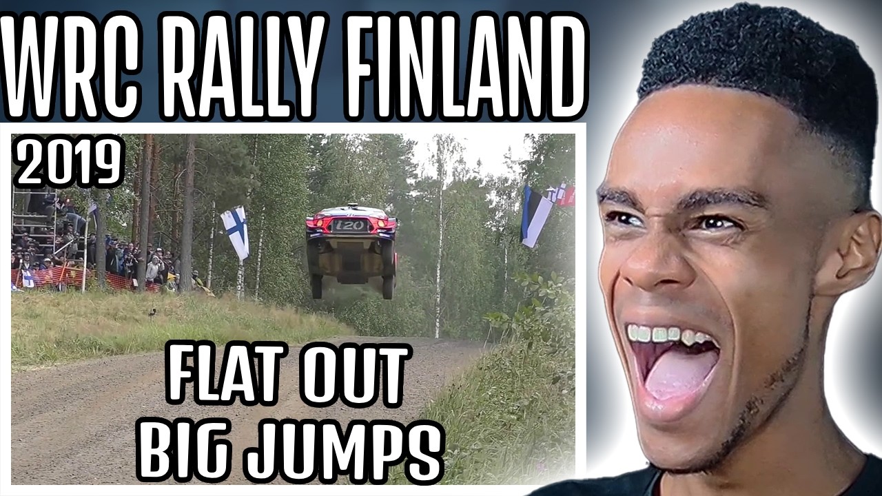 WRC Rally Finland 2019 - FLAT OUT & BIG JUMPS | REACTION