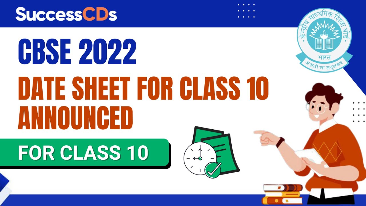 CBSE Class 10 Date Sheet for Term 2 Released | CBSE Class 10 Term 2 Board Exam Date Sheet Announced