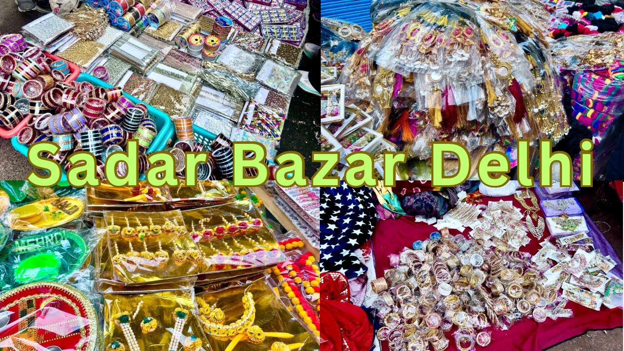 Sadar Bazar Delhi | Sadar Bazar Patri Market | Sadar bazar sunday patri market | Sadar bazaar