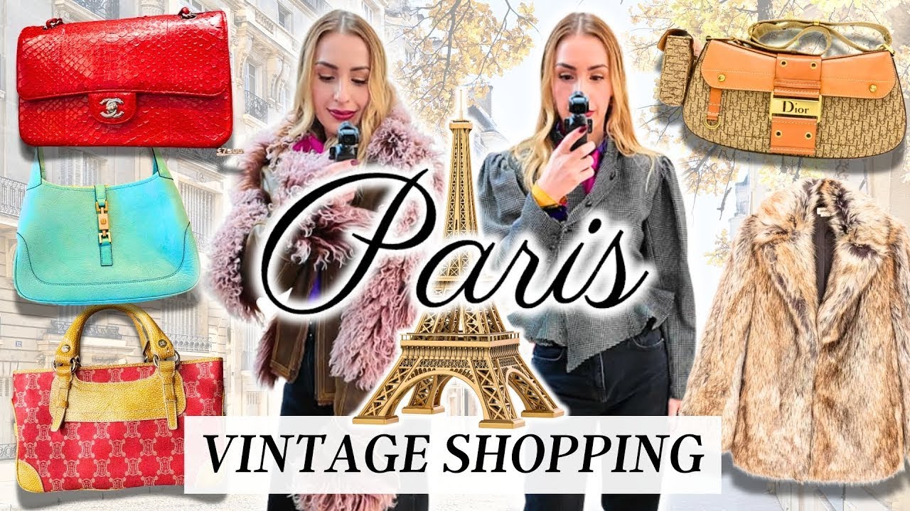 BEST VINTAGE SHOPS in PARIS! 🤩 Where to find LUXURY STEALS and TREASURES