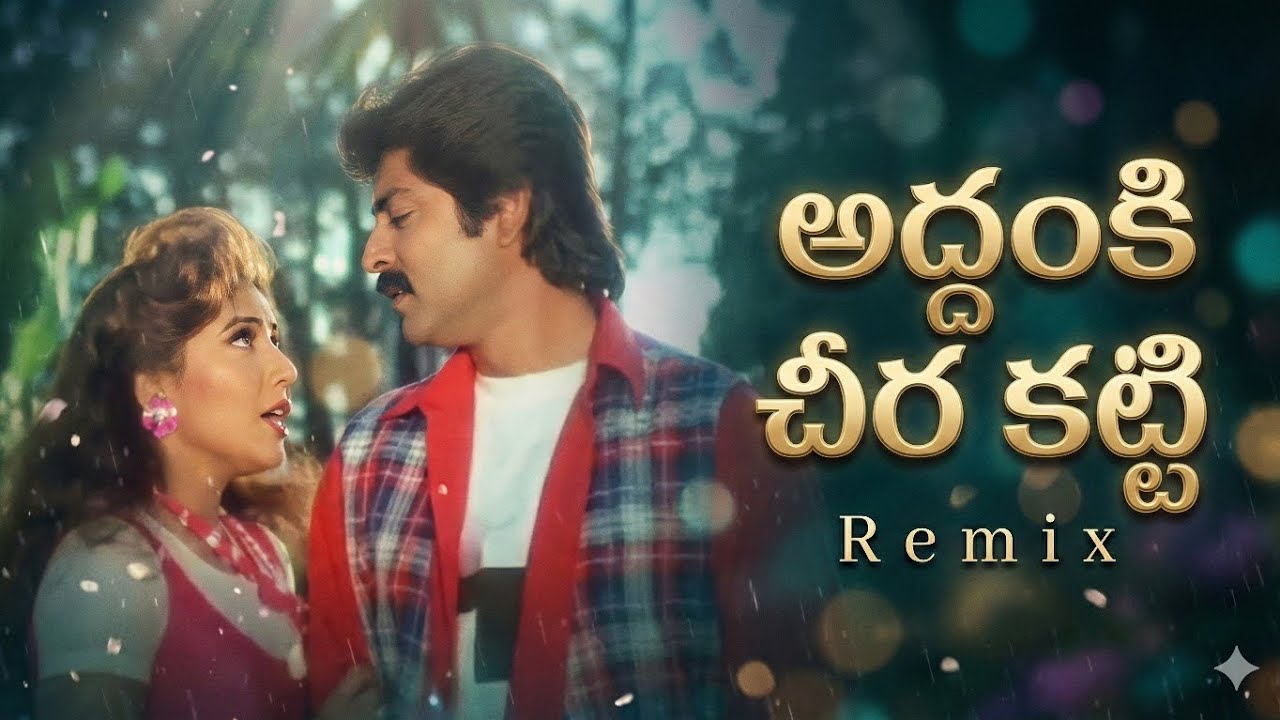 Addanki Cheerakatti (Sangeet DJ Remix) 🎺 | Wedding Special 2026 | Jagapathi Babu & Raasi