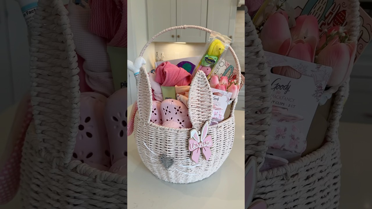 easter basket for my daughter 💗🌸🎀 
