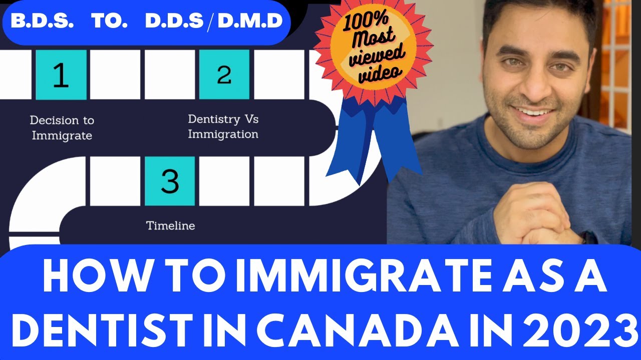 How to immigrate in Canada as a dentist after B.D.S in 2023 - Most awaited video