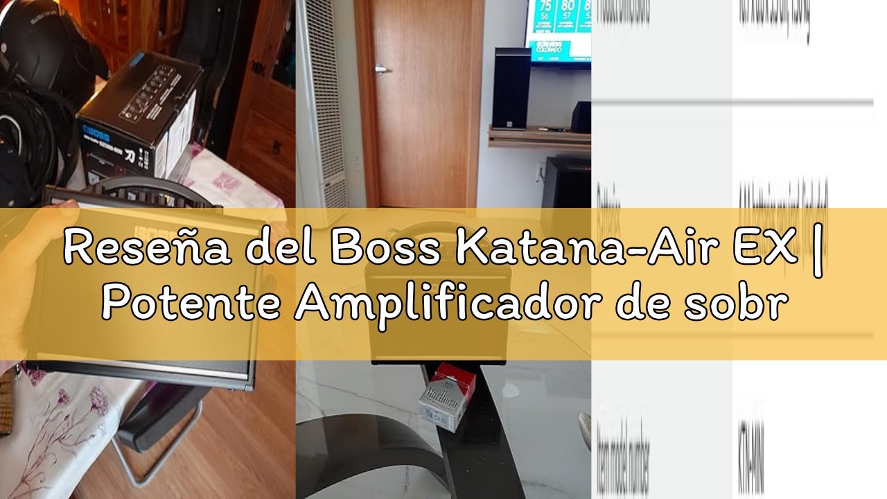 Reseña del Boss Katana-Air EX | Potente Amplificador de sobremesa inalámbrico para Guitarra, bajo, G