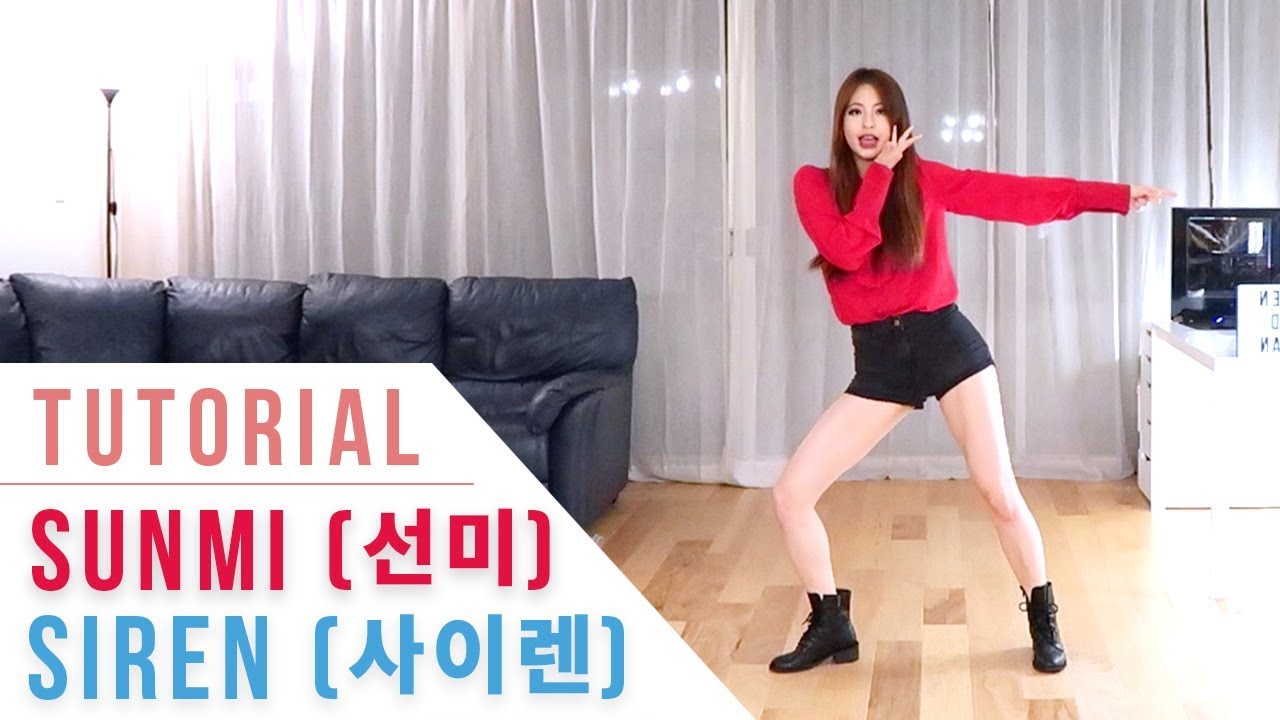SUNMI (선미) - Siren (사이렌) Tutorial (Mirrored + Explanation) | Ellen and Brian