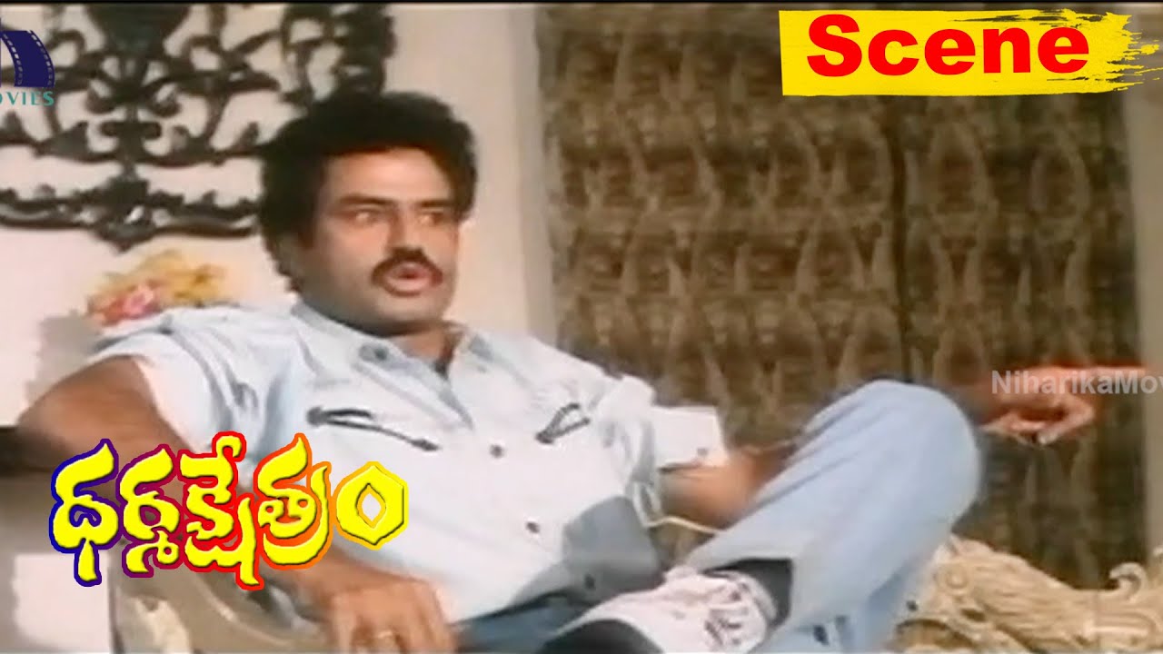 Bala Krishna Traps Rami Reddy and Devan to Produce in Court - Dharma Kshetram Movie Scenes