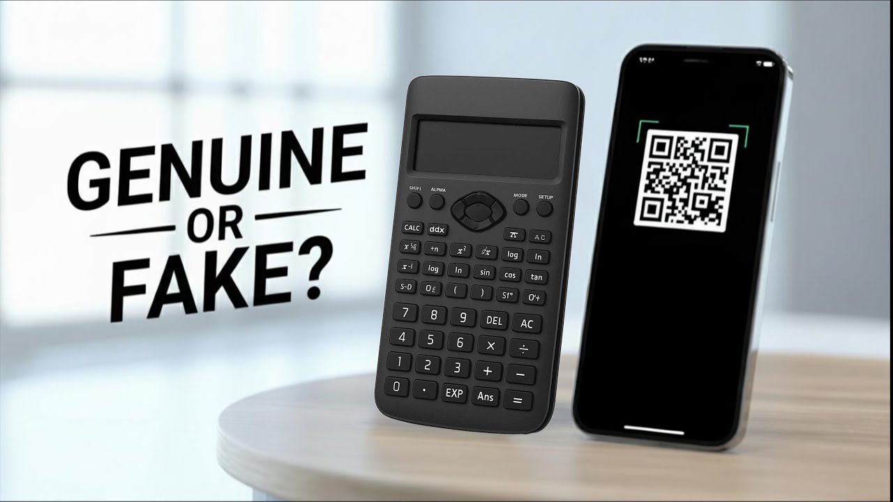 Ваш научный калькулятор Casio настоящий или поддельный? #casiocalculator #calculator
