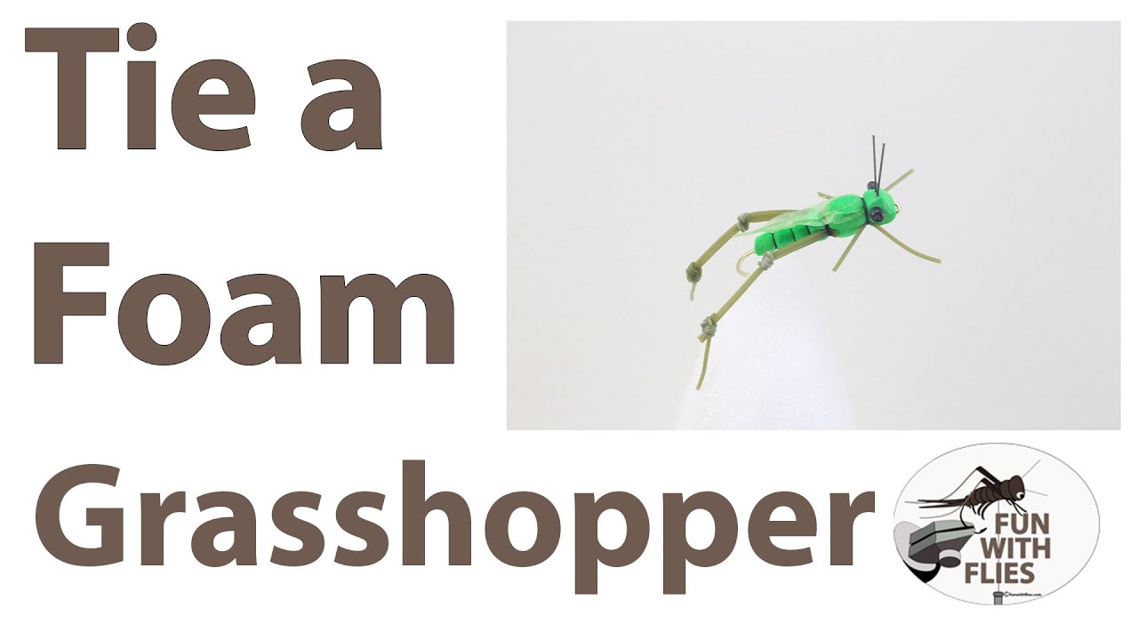 How to Tie a Foam Hopper