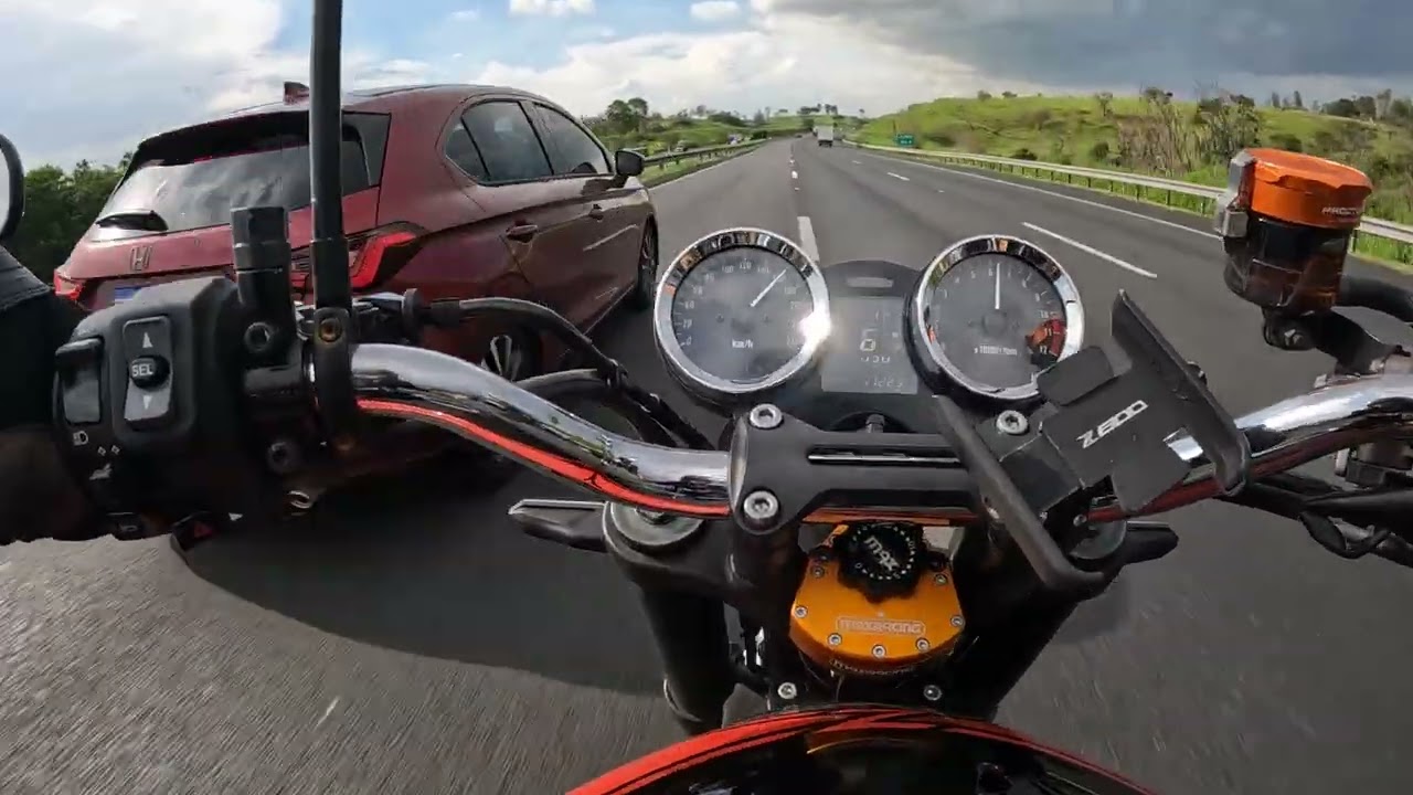 KAWASAKI Z900 RS COLETOR E PONTEIRA SO O CANO EM AÇO INOX 304 O HOMEM NA ESTRADA 06-02-2026 PARTE 2