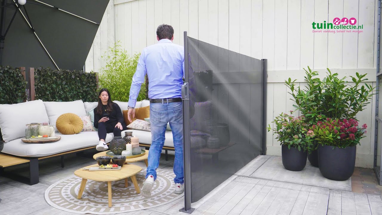 Oprolbaar Windscherm - Instructievideo - Tuincollectie.nl