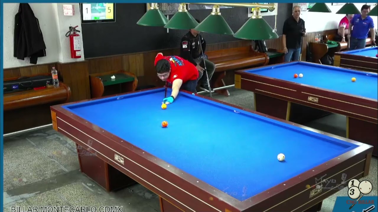 ABEL HERNANDEZ 🆚 YAEL PADILLA | BILLAR MONTECARLO CDMX 🥇