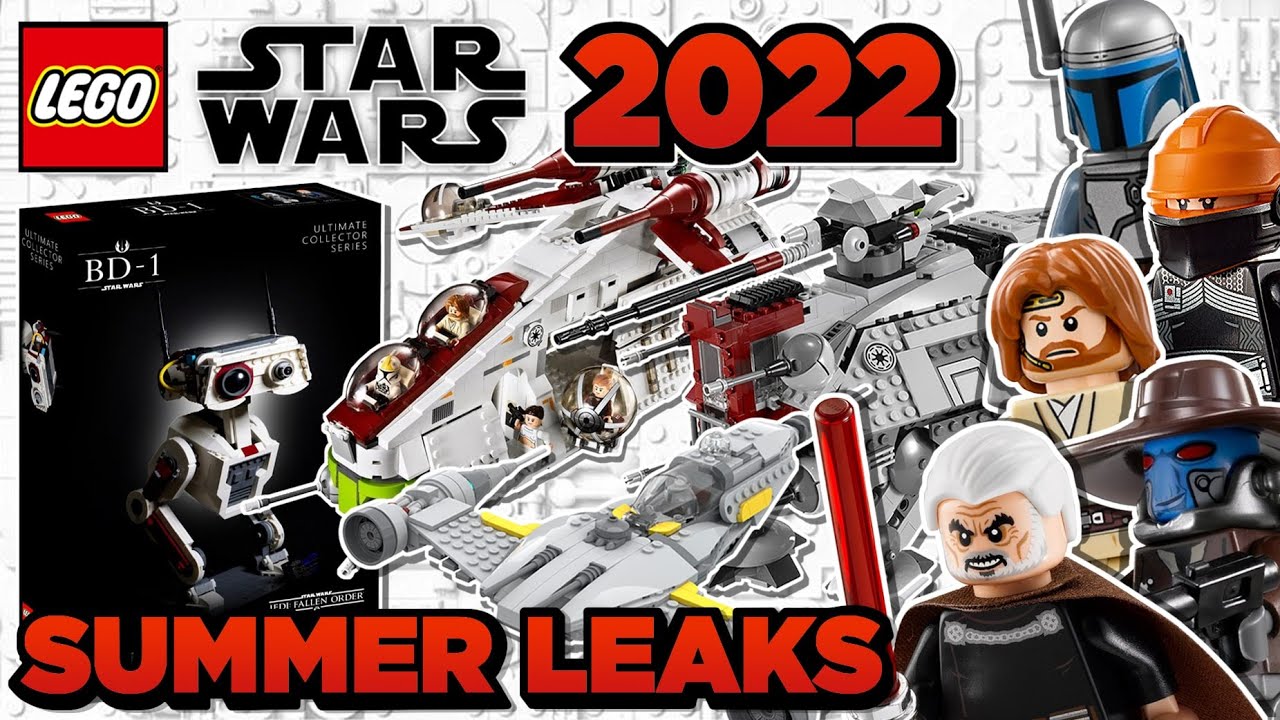 LEGO Star Wars Summer 2022 Leaks - Jedi Fallen Order, Attack of the Clones, CAD BANE & MORE!!!