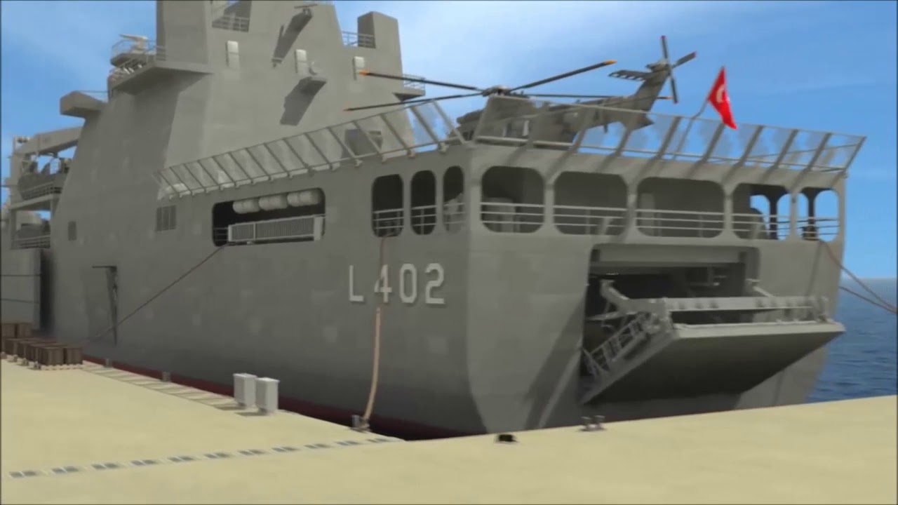 TCG Bayraktar ve ikizi Sancaktar Gemisi tasarımı, tanıtım videosu