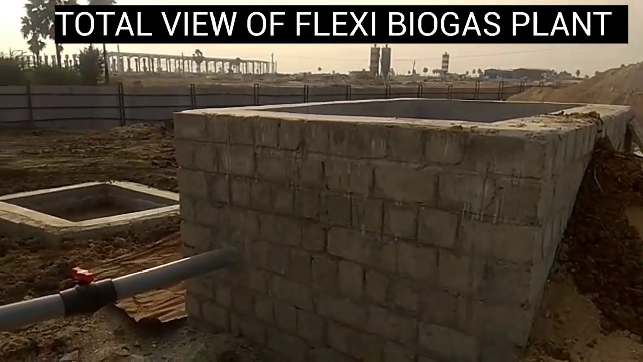 BIO-GAS PLANT 35 cubic meter