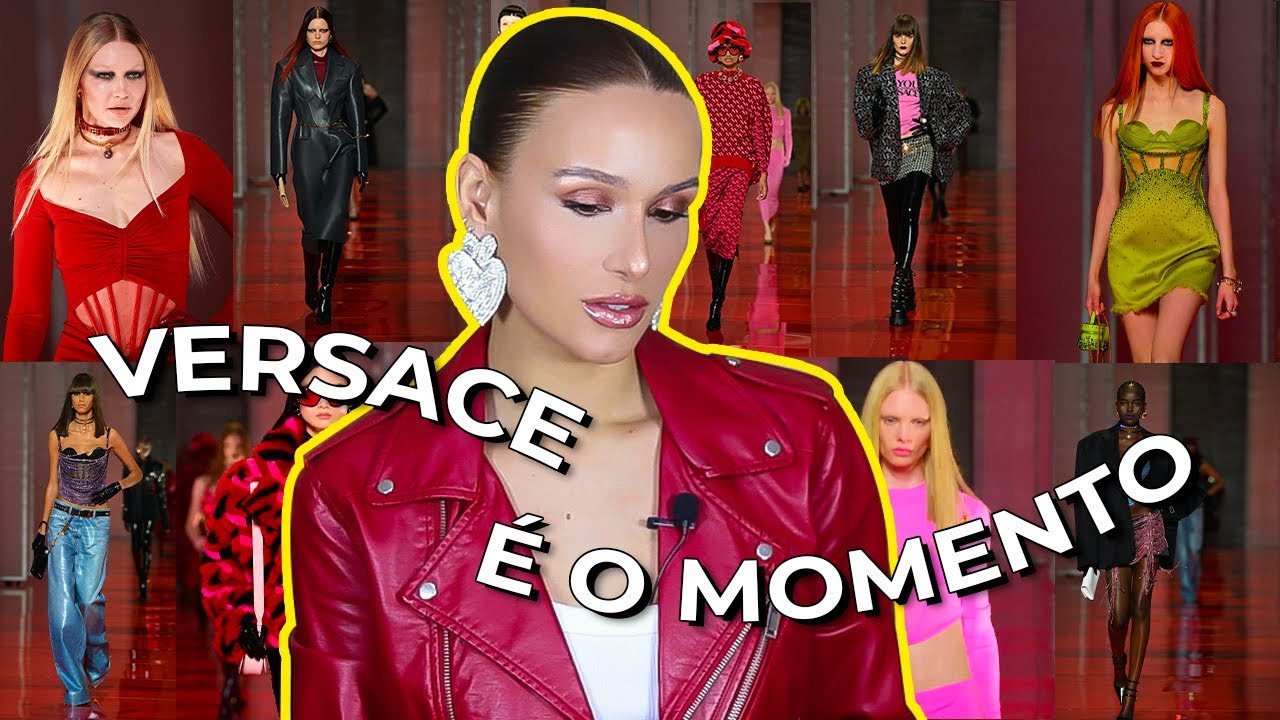 VERSACE: A MARCA QUERIDINHA DA GERAÇÃO Z. ANÁLISE DESFILE FW22, HISTORIA DA MARCA, INDIE SLEAZE ETC