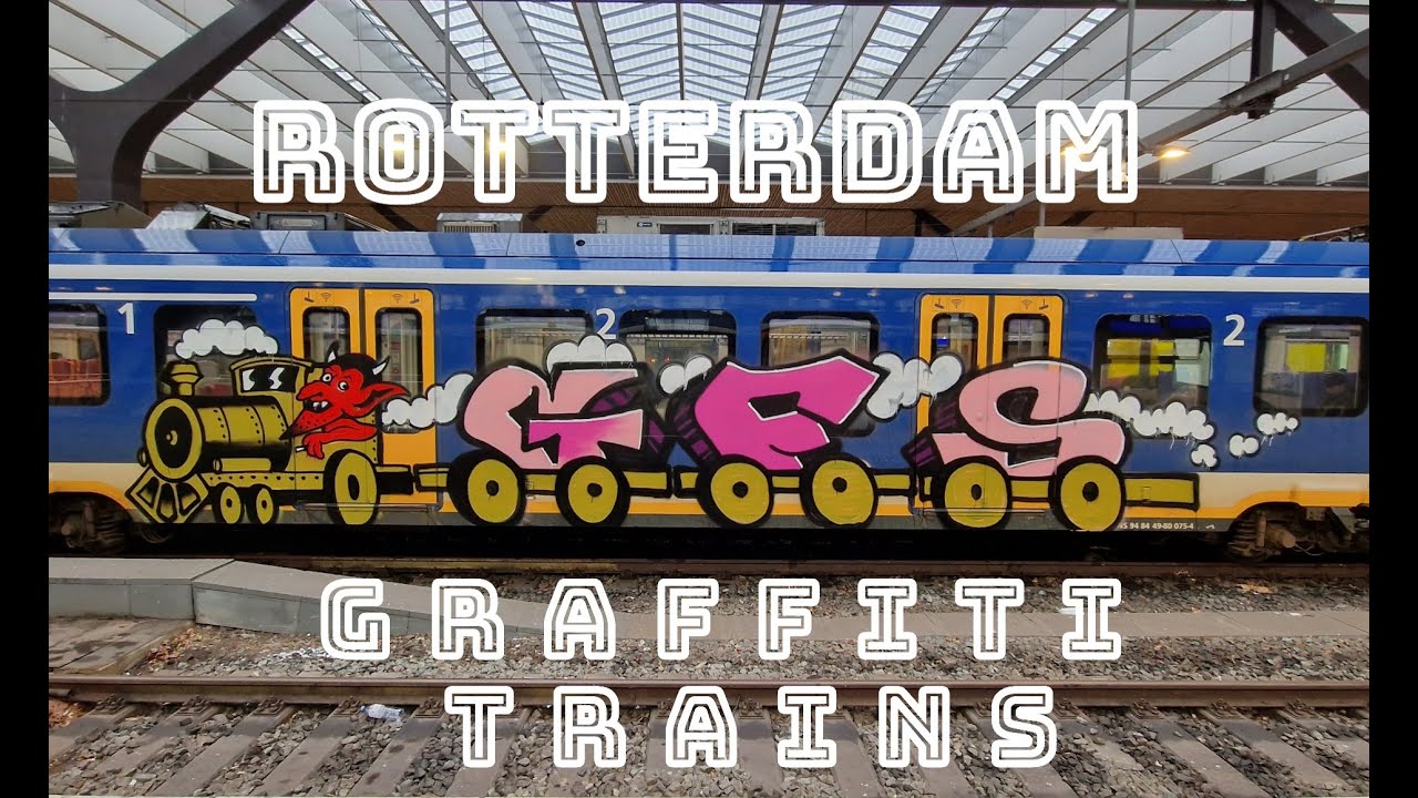 Rotterdam Graffiti Trains Vol.1  2023