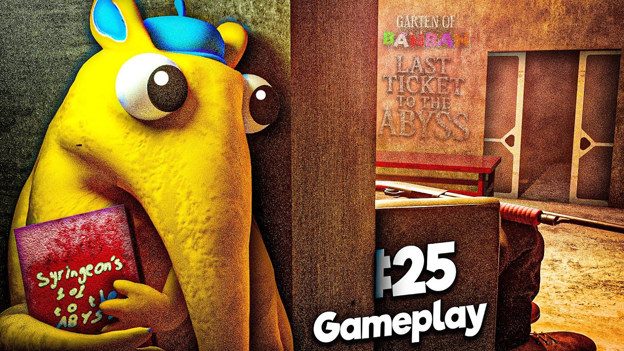 Garten of Banban 9 - HUMAN?!? 👀🔥✨(Gameplay 25)