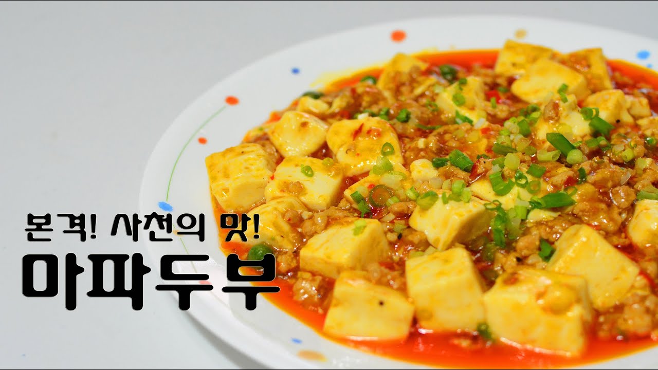 [화니의 요리] 본격! 사천의 맛! 마파두부 /  麻婆豆腐 / How to Make Mapo Tofu / マパドゥブ