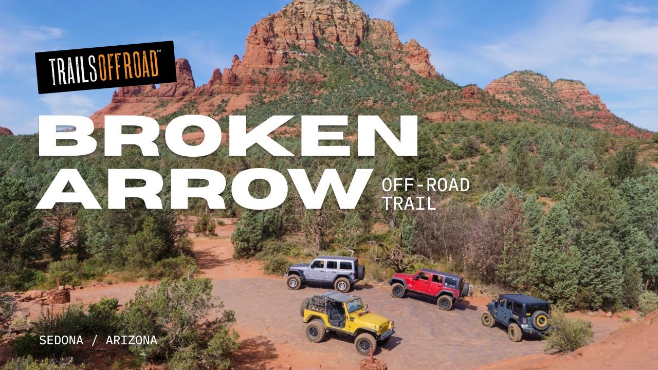 Обзор и путеводитель по внедорожному маршруту Broken Arrow в Седоне, штат Аризона, в формате 4K UHD