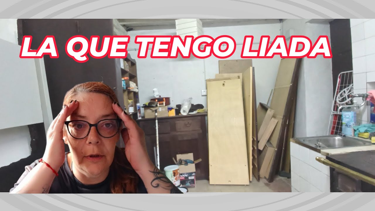 Sigo con la reforma de la cocina - reformando una casa - 34 #vidarural #asturias #reformacasarural