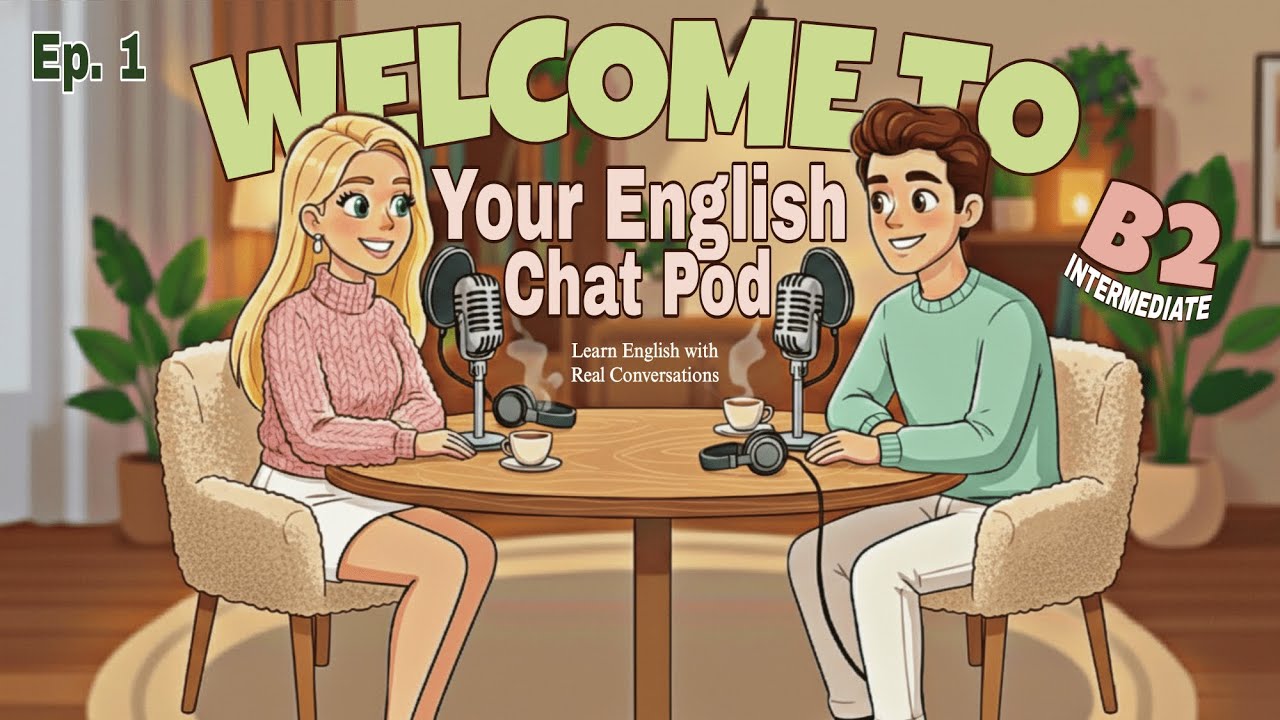 Welcome to Your English Chat Pod | Learn with Real Conversations | B2 Listening Practice | Episode 1