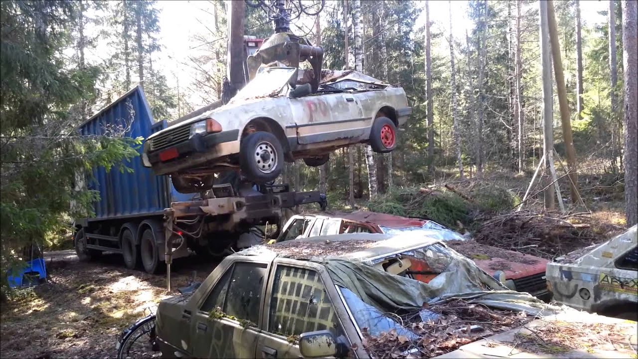 Autojen siivousta