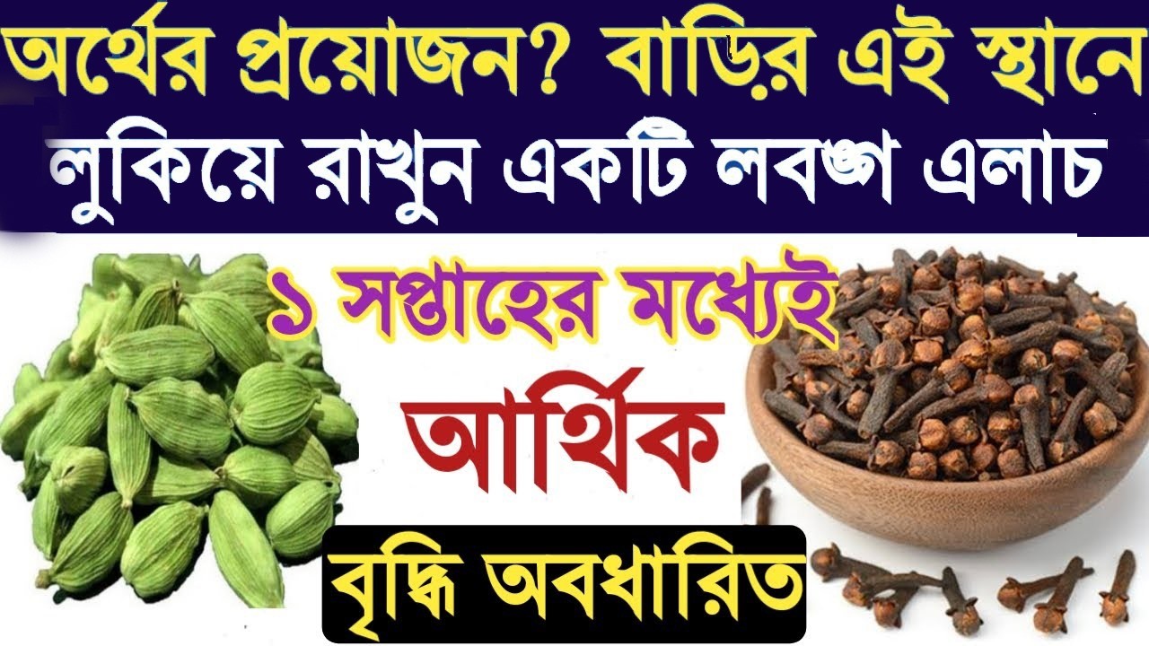 বৃহস্পতিবার ঘরের এই জায়গায় রাখুন লবঙ্গ ও কড়ি টাকা টেনে আনে, মানুষকে কোটিপতি করে।
