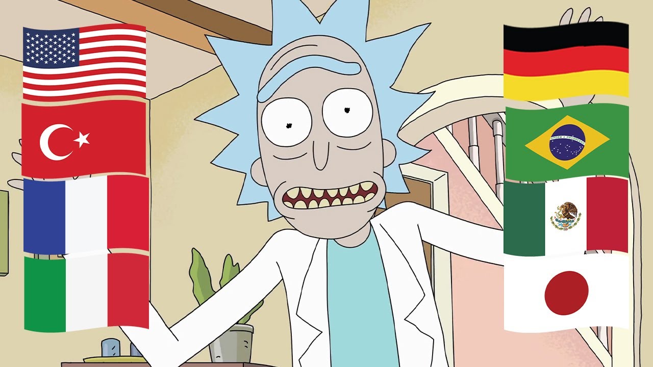 &ldquo;Wubba Lubba Dub-Dub!&rdquo; in different languages | Rick and Morty