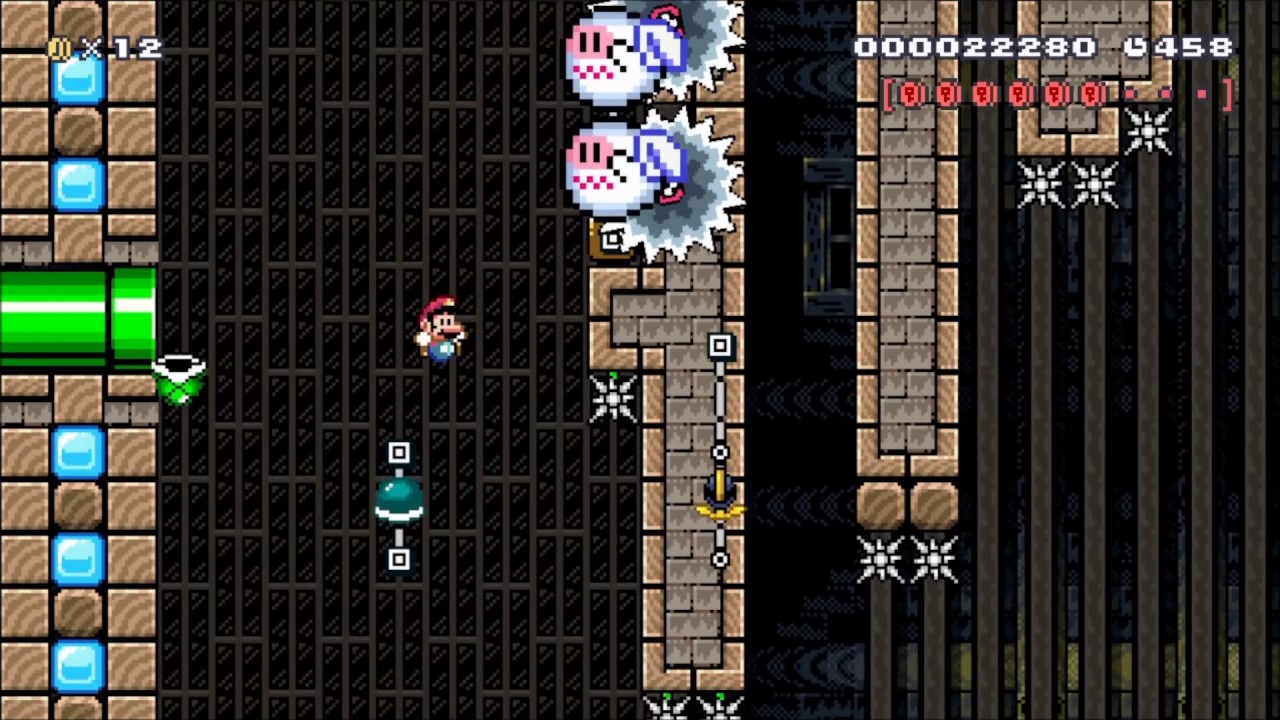 Super Mario Maker - Insane Kaizo: Demoniac Shells