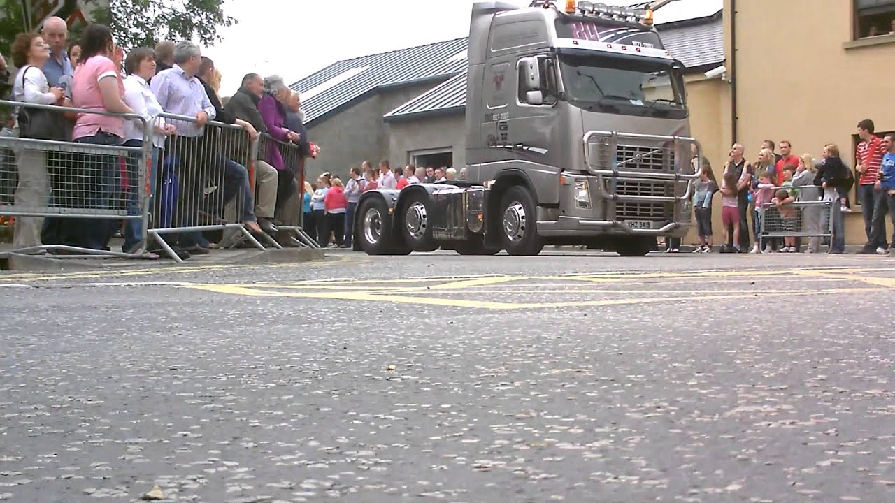 Part1  Lady of the lake truck run,2012 Irvinestown
