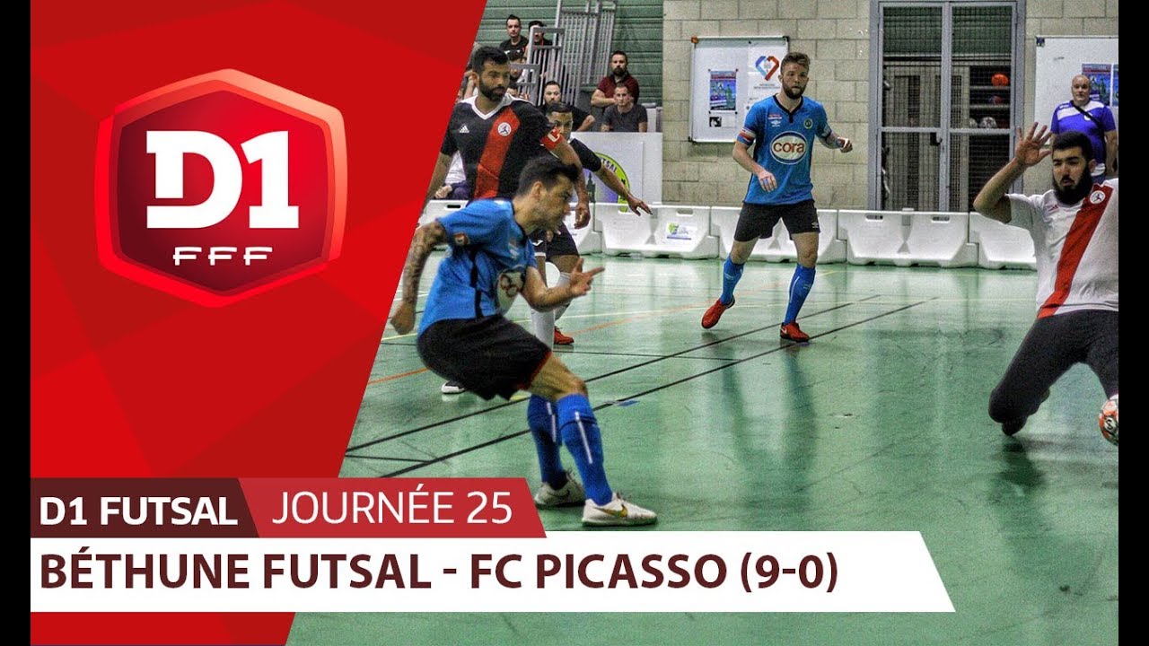 J25 : Béthune Futsal - FC Picasso (9-0), le résumé