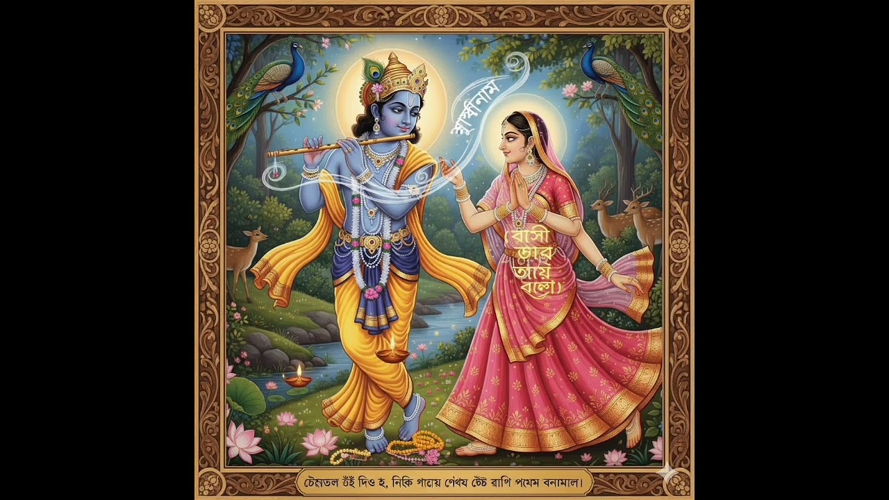ধূপের ধোঁয়ায় কৃষ্ণ নাম#RadhaKrishna/2026