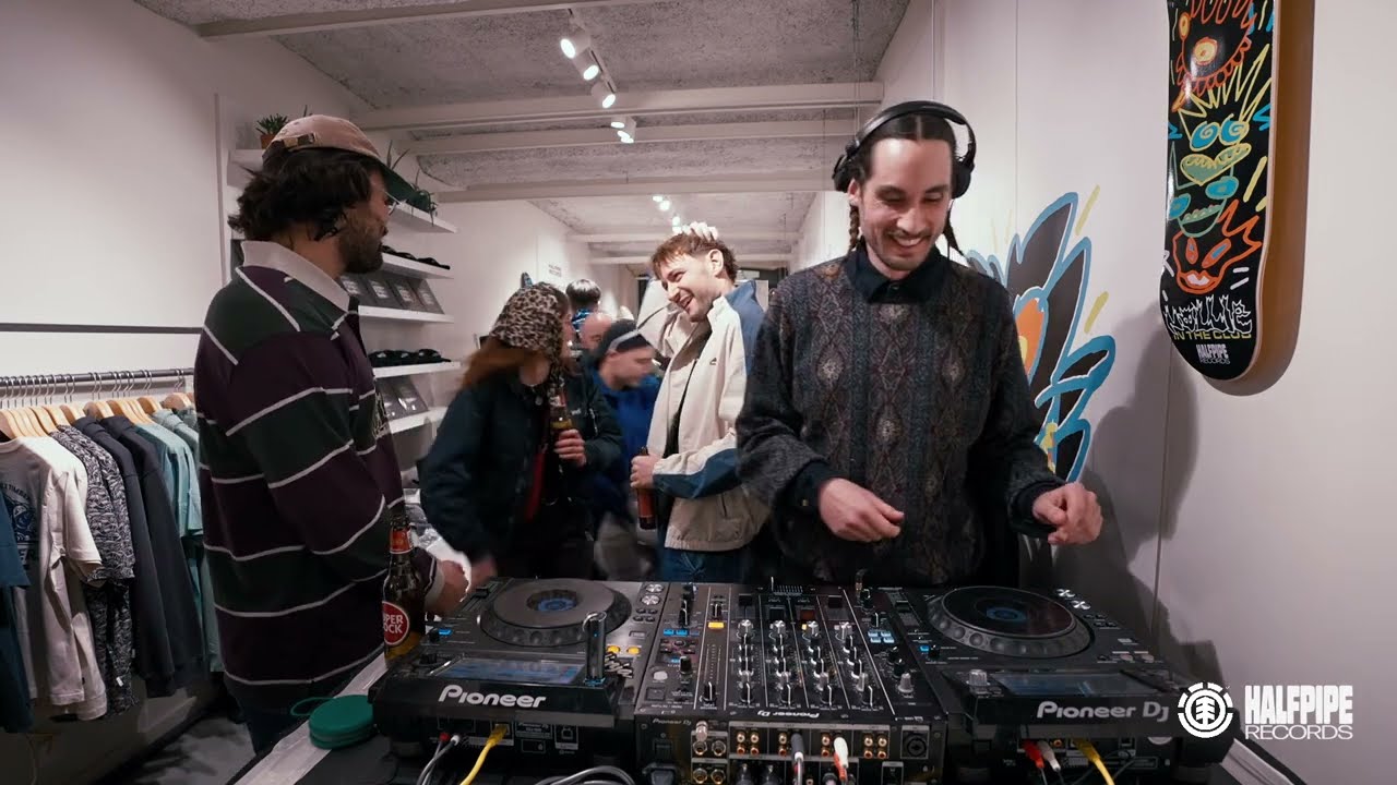 Povoa (DJ Set) - Halfpipe Records Pop Up Store @ Element Store