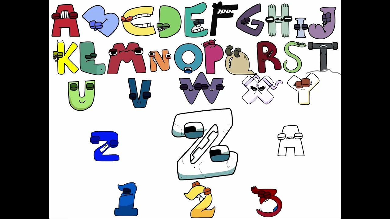 Alphabet Lore Band Remastered Joke Z and Prototype A added