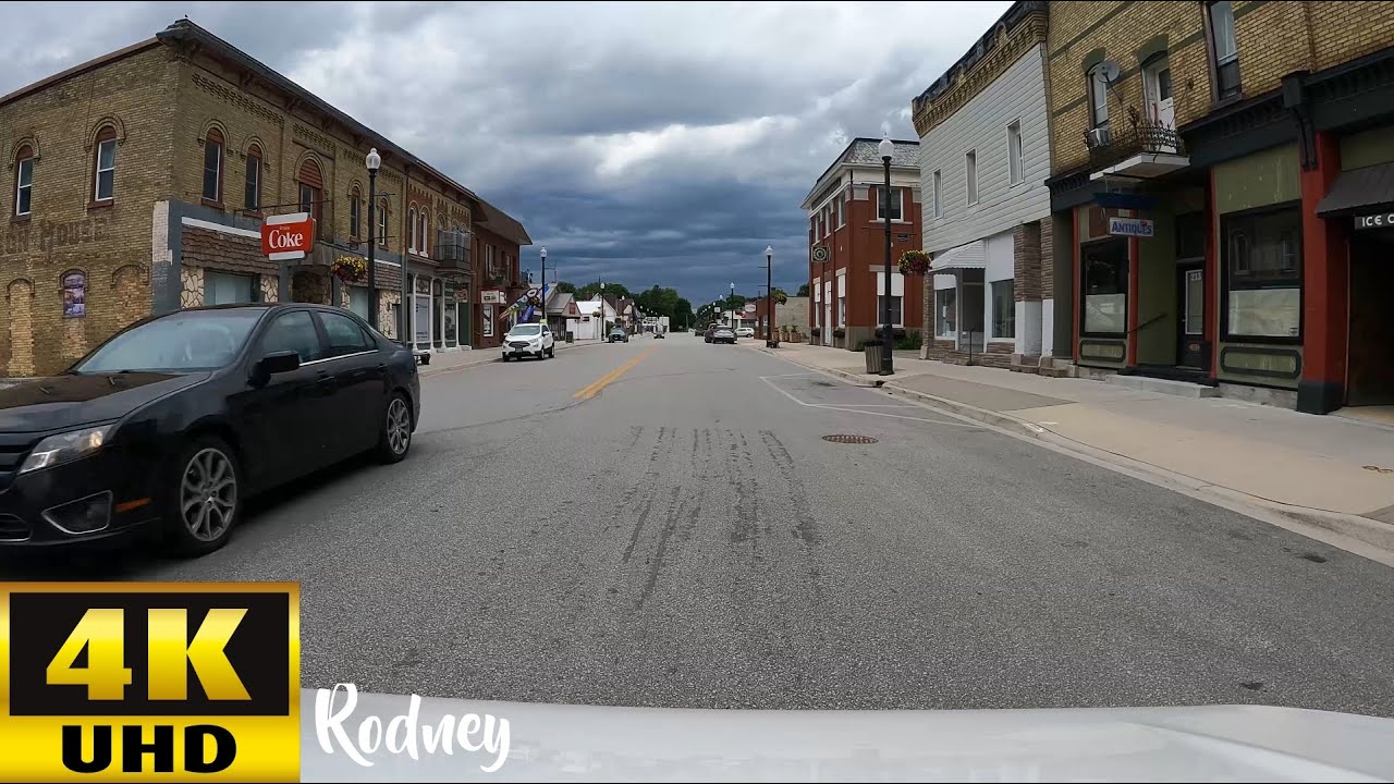 Driving around Rodney Ontario Canada | Spring 2024 | 4K UHD