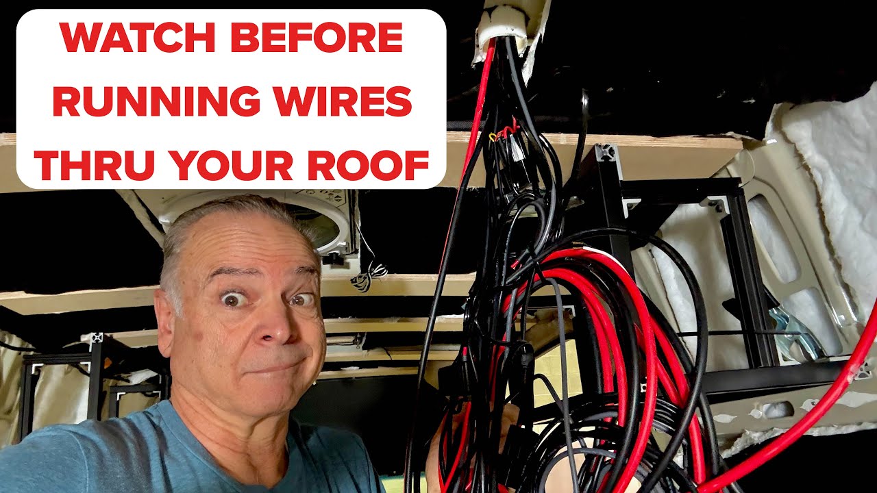 3 Ways to Get Wires Through Your Van's Roof